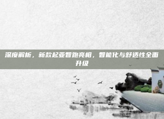 深度解析，新款起亚智跑亮相，智能化与舒适性全面升级