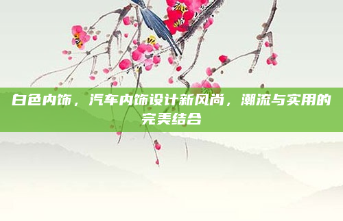 白色内饰,汽车内饰设计新风尚,潮流与实用的完美结合