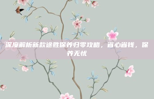 深度解析新款途胜保养归零攻略,省心省钱,保养无忧