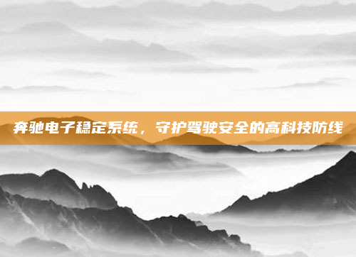 奔驰电子稳定系统，守护驾驶安全的高科技防线
