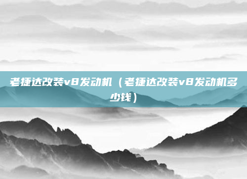 老捷达改装v8发动机(老捷达改装v8发动机多少钱)