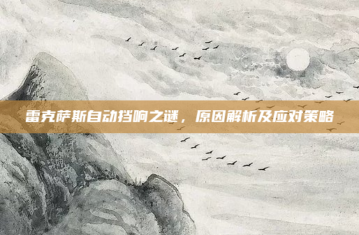 雷克萨斯自动挡响之谜，原因解析及应对策略