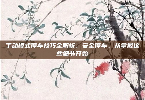 手动模式停车技巧全解析，安全停车，从掌握这些细节开始