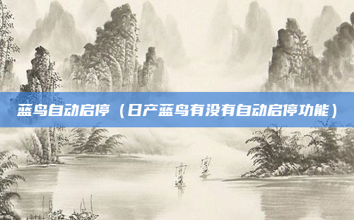 蓝鸟自动启停(日产蓝鸟有没有自动启停功能)