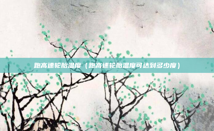跑高速轮胎温度（跑高速轮胎温度可达到多少度）