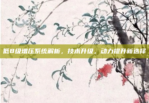 低8级增压系统解析,技术升级,动力提升新选择