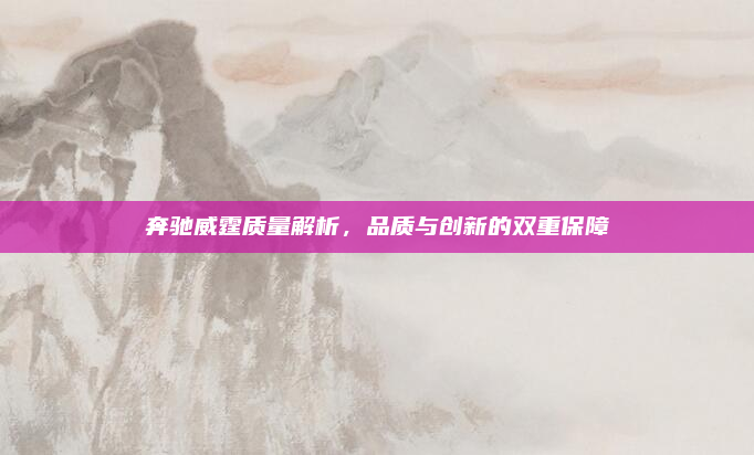 奔驰威霆质量解析，品质与创新的双重保障