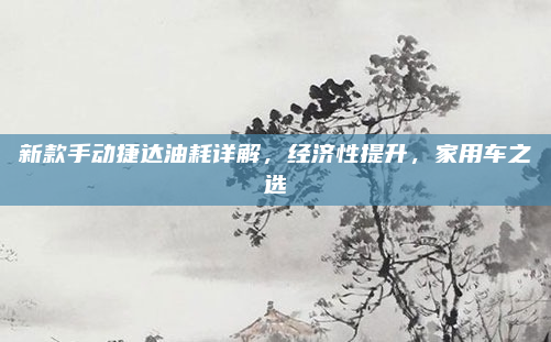 新款手动捷达油耗详解，经济性提升，家用车之选