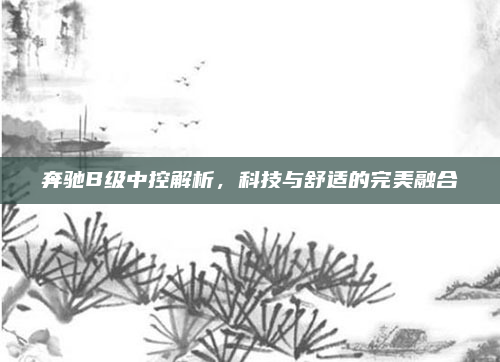 奔驰B级中控解析，科技与舒适的完美融合