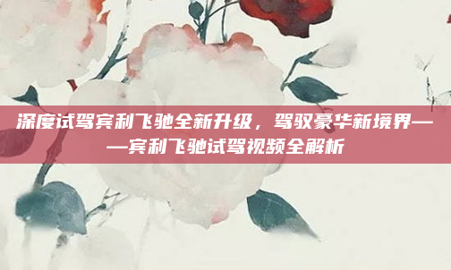 深度试驾宾利飞驰全新升级,驾驭豪华新境界——宾利飞驰试驾视频全解析
