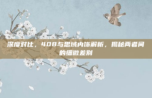 深度对比，408与思域内饰解析，揭秘两者间的细微差别