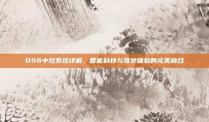 DS6中控系统详解，智能科技与驾驶体验的完美融合