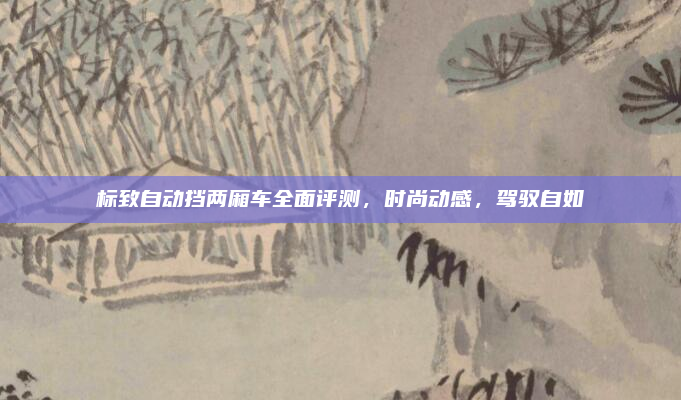 标致自动挡两厢车全面评测，时尚动感，驾驭自如