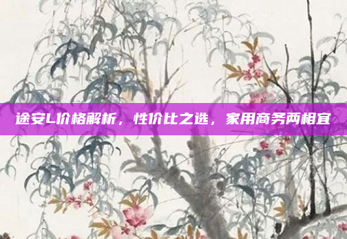 途安L价格解析，性价比之选，家用商务两相宜