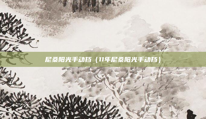 尼桑阳光手动挡（11年尼桑阳光手动挡）