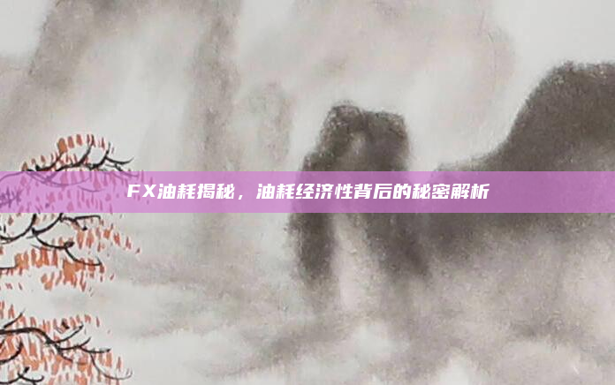 FX油耗揭秘，油耗经济性背后的秘密解析