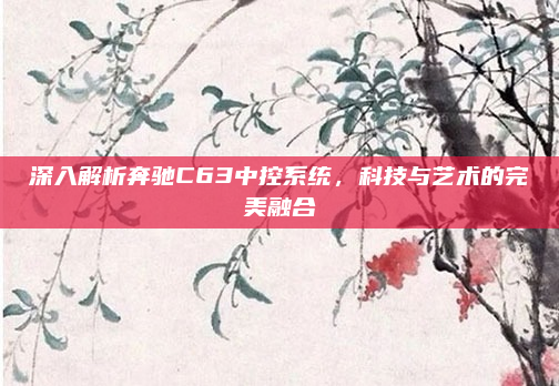 深入解析奔驰C63中控系统，科技与艺术的完美融合