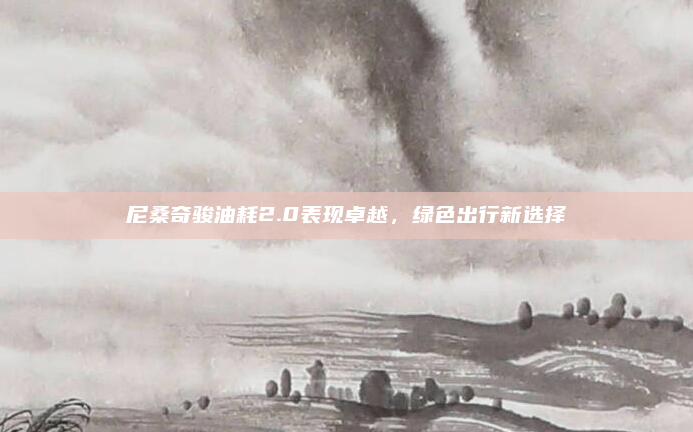 尼桑奇骏油耗2.0表现卓越，绿色出行新选择