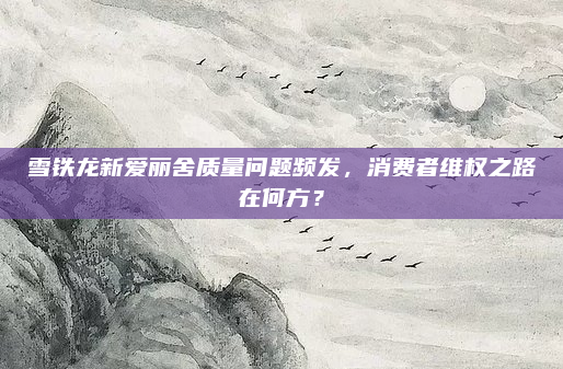 雪铁龙新爱丽舍质量问题频发,消费者维权之路在何方?