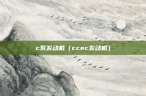 c系发动机(ccec发动机)