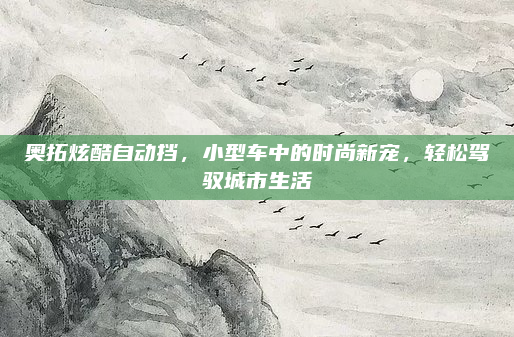奥拓炫酷自动挡，小型车中的时尚新宠，轻松驾驭城市生活