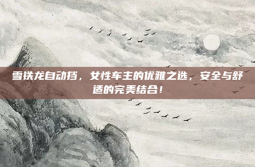 雪铁龙自动挡，女性车主的优雅之选，安全与舒适的完美结合！
