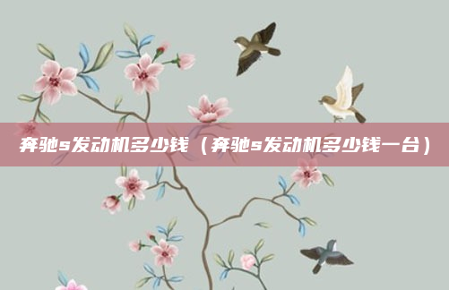奔驰s发动机多少钱（奔驰s发动机多少钱一台）