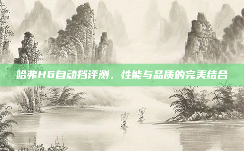 哈弗H6自动挡评测，性能与品质的完美结合