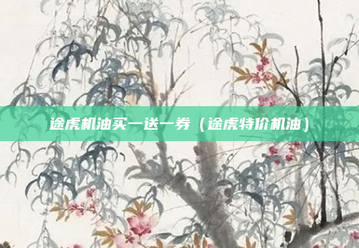 途虎机油买一送一券（途虎特价机油）
