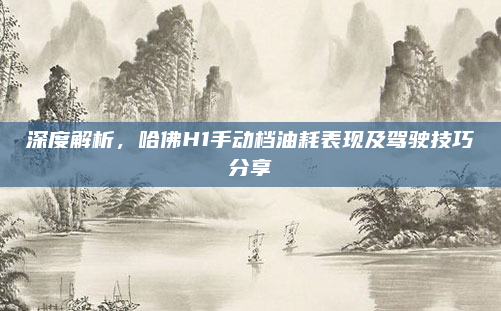深度解析，哈佛H1手动档油耗表现及驾驶技巧分享