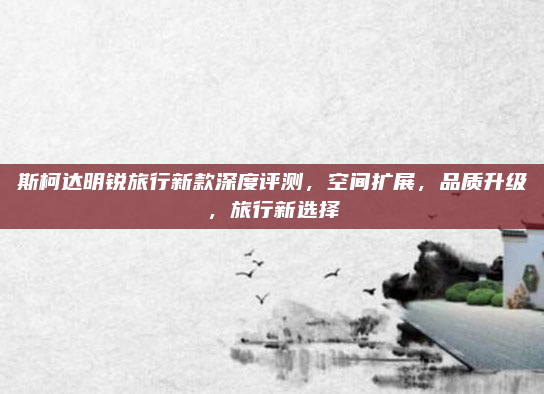 斯柯达明锐旅行新款深度评测，空间扩展，品质升级，旅行新选择