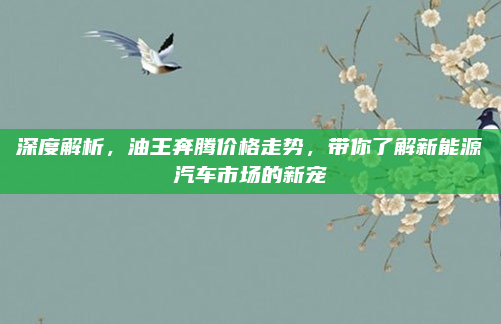 深度解析，油王奔腾价格走势，带你了解新能源汽车市场的新宠