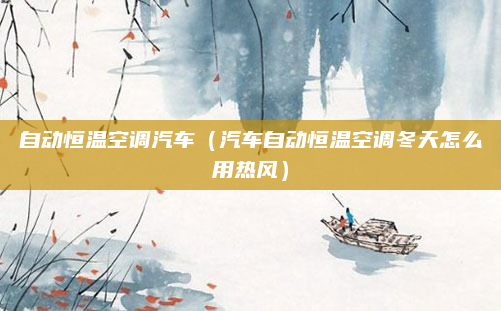 自动恒温空调汽车(汽车自动恒温空调冬天怎么用热风)