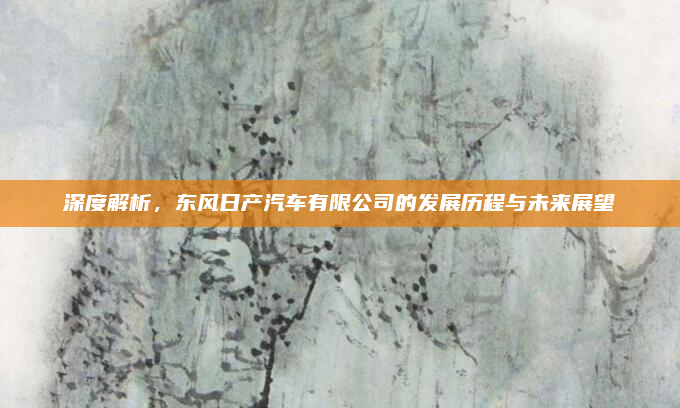 深度解析，东风日产汽车有限公司的发展历程与未来展望