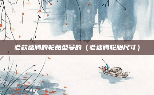 老款速腾的轮胎型号的(老速腾轮胎尺寸)