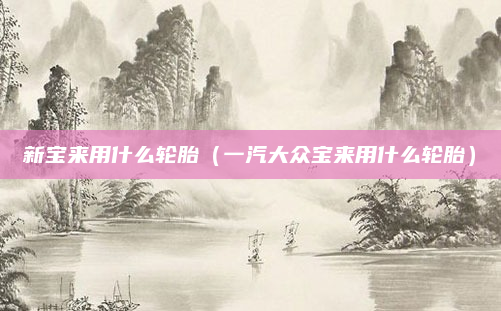 新宝来用什么轮胎(一汽大众宝来用什么轮胎)