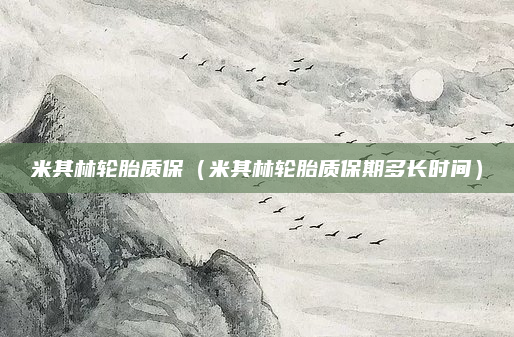 米其林轮胎质保（米其林轮胎质保期多长时间）