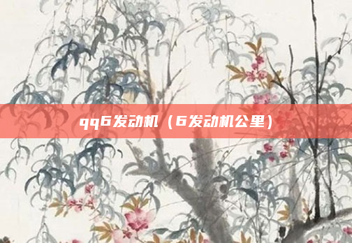 qq6发动机（6发动机公里）