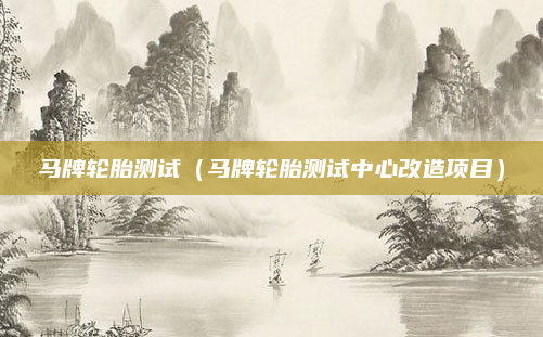 马牌轮胎测试(马牌轮胎测试中心改造项目)