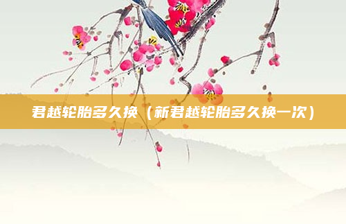君越轮胎多久换（新君越轮胎多久换一次）