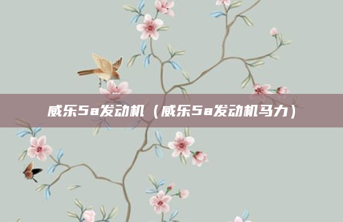 威乐5a发动机(威乐5a发动机马力)