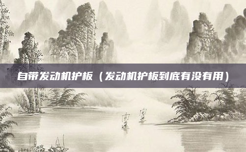 自带发动机护板(发动机护板到底有没有用)