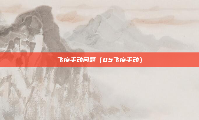 飞度手动问题（05飞度手动）