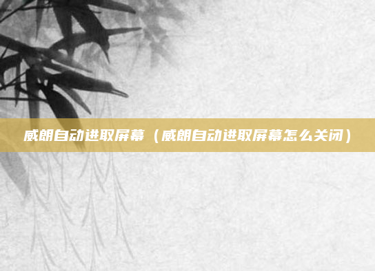 威朗自动进取屏幕(威朗自动进取屏幕怎么关闭)