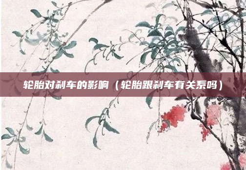 轮胎对刹车的影响（轮胎跟刹车有关系吗）