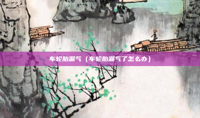 车轮胎漏气（车轮胎漏气了怎么办）