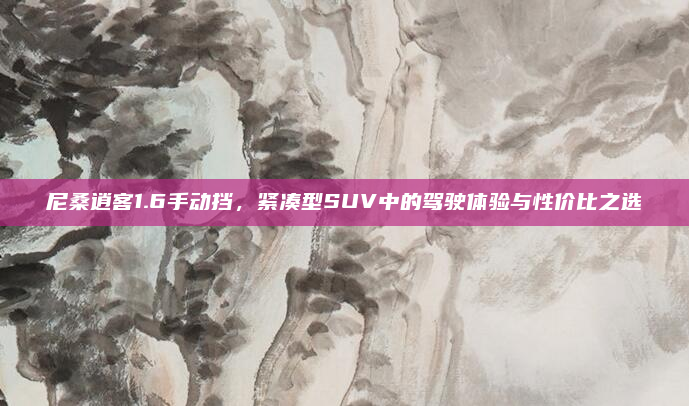 尼桑逍客1.6手动挡,紧凑型SUV中的驾驶体验与性价比之选
