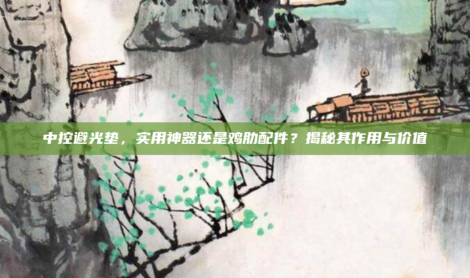 中控避光垫，实用神器还是鸡肋配件？揭秘其作用与价值