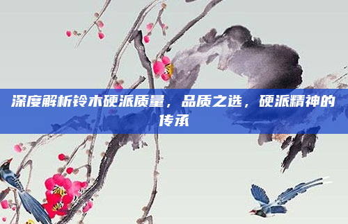 深度解析铃木硬派质量,品质之选,硬派精神的传承