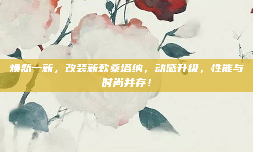 焕然一新，改装新款桑塔纳，动感升级，性能与时尚并存！